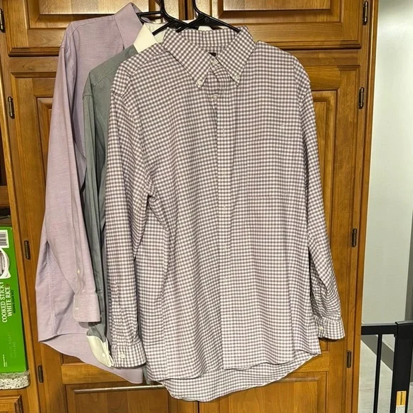 3 Stafford Dress Shirts - Picture 2 of 11